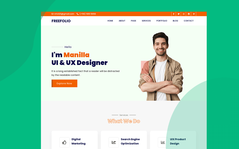 frefolio-agency-portfolo-html-template